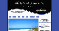 Desktop Screenshot of blakeleyrealty.com